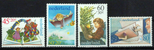 Netherlands B565-B568 MNH Semi-Postal Literature Books Zayix Stamps 0225S0320M