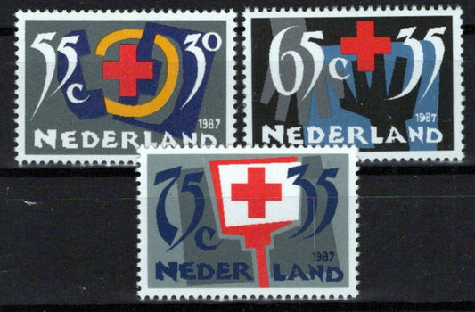 Netherlands B629-B631 MNH Semi-Postal Red Cross Zayix Stamps 0225S0332M