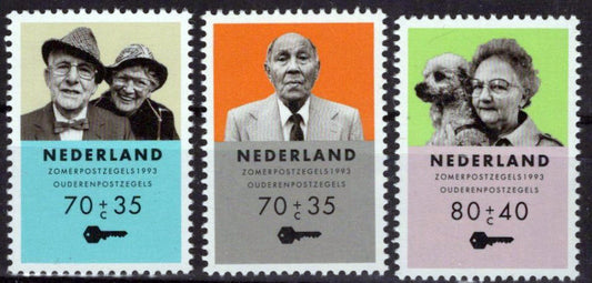 Netherlands B671-B673 MNH Semi-Postal Senior Citizens Zayix Stamps 0225S0343M