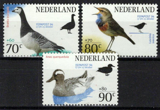 Netherlands B677-B679 MNH Semi-Postal Birds Wildlife Zayix Stamps 0225S0345M