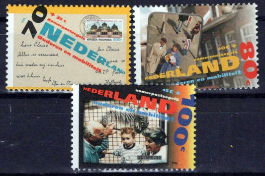 Netherlands B686-B688 MNH Semi-Postal Senior Citizens Zayix Stamps 0225S0348M