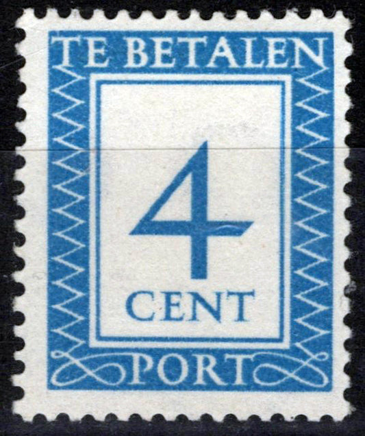 Netherlands J82 MH Postage Due Numerals Zayix Stamps 0225S0371M