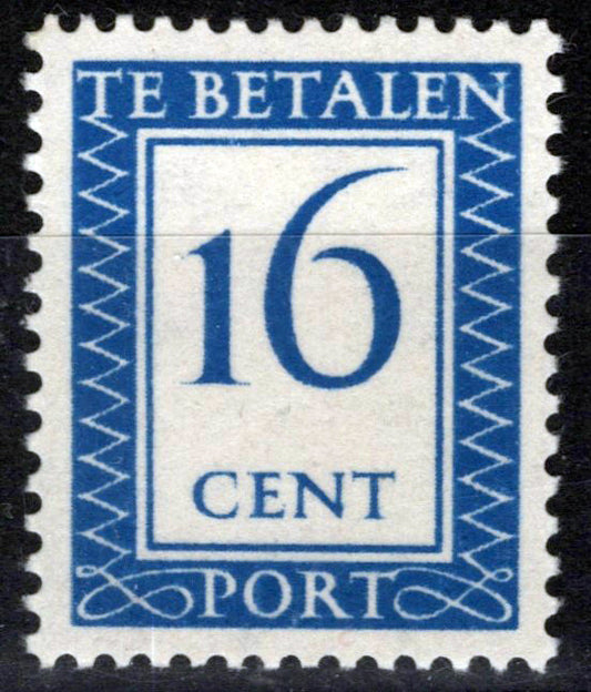 Netherlands J92 MNH Postage Due Numerals Zayix Stamps 0225S0376