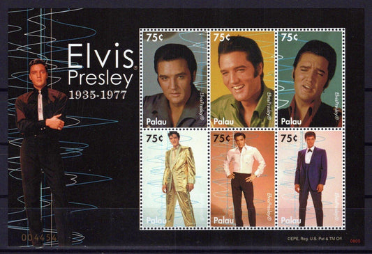 Palau 937 MNH Elvis Presley Music Cinema Entertainment ZAYIX 0624M0113M
