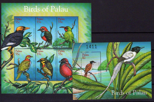 Palau 639-642 MNH Birds of Palau Animals ZAYIX 0624M0099M