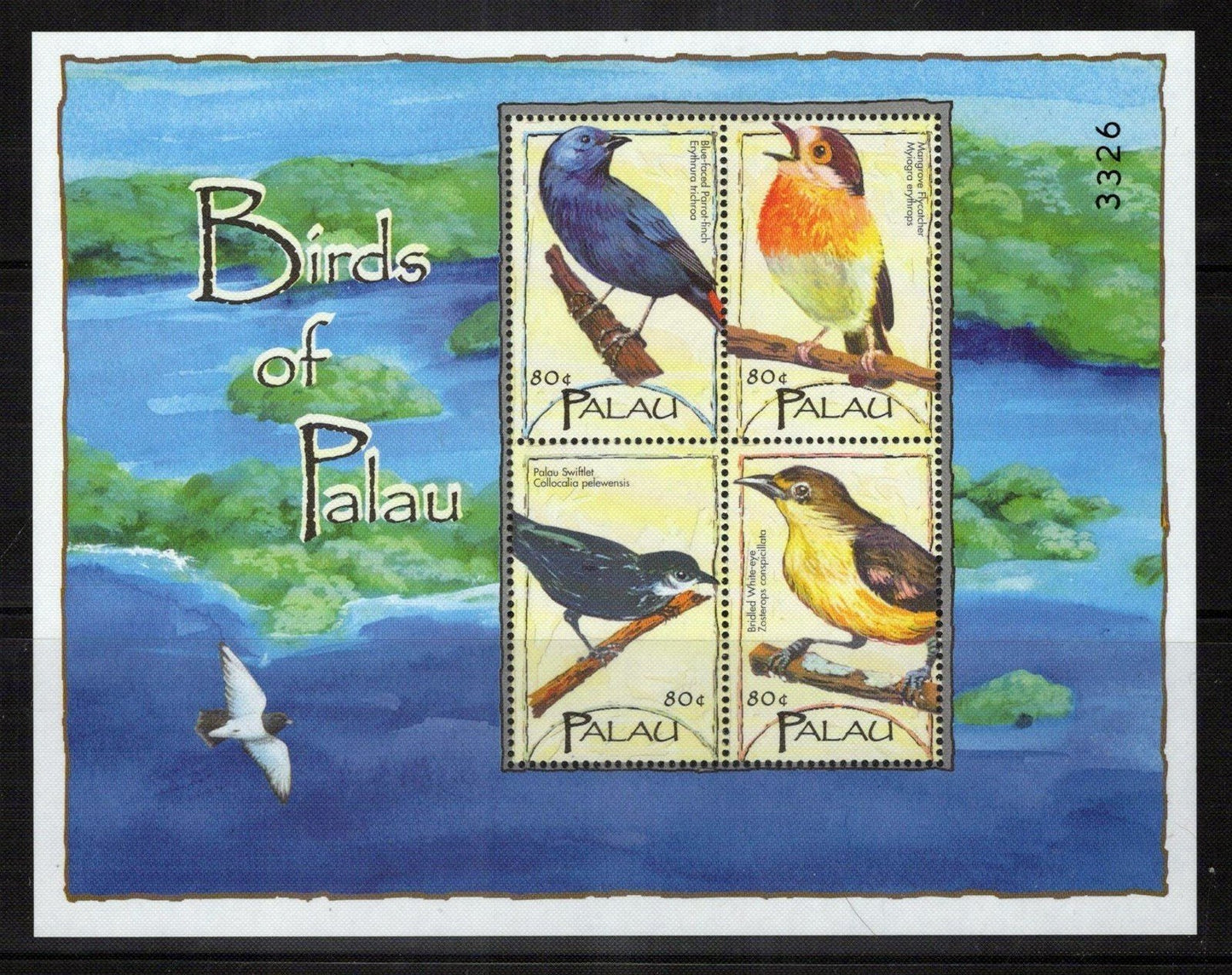 Palau 787-792 MNH Birds Butterflies Reptiles Snakes Frogs ZAYIX 0624M0097M