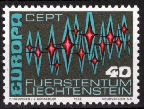 ZAYIX - 1972 Liechtenstein 504 MNH Europa / CEPT 113022S52M