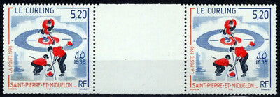 St. Pierre & Miquelon 660 MNH Curling Olympics ZAYIX 1024M0145