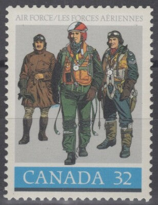 Canada 1043 MNH 1984 Pilots in Flight Dress Military Aviation ZAYIX 060422S65M