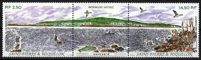 St. Pierre & Miquelon 573a MNH Fishing Boats Fish ZAYIX 1024M0146M