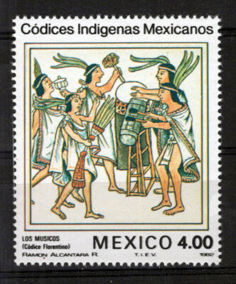 Mexico 1292 MNH Indigenous Musicians ZAYIX 1224S0140M