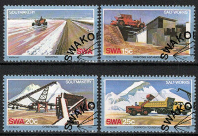 ZAYIX South West Africa SWA 483-486 CTO Industry Salt Making 092022S85M