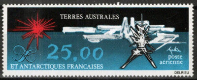FSAT TAAF C77 MNH Abstract Art by G. Mathieu ZAYIX FSA-S0218M
