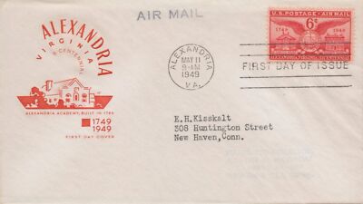 US C40-14 House of Farnam cachet FDC Alexandrea 200 years ZAYIX USFM102023075