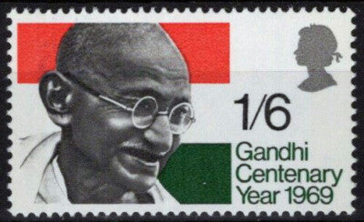 Great Britain 600 MNH Mohandas Gandhi Historical Figure ZAYIX 021023S51