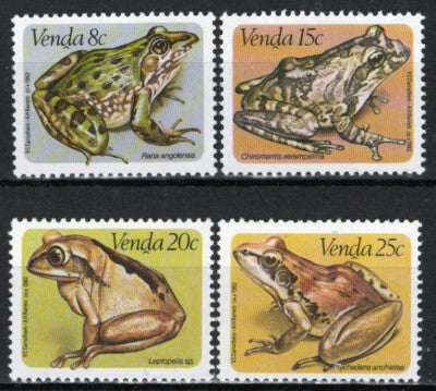 South Africa Venda 96-99 MNH Frogs Amphibians Nature ZAYIX 092022S94M