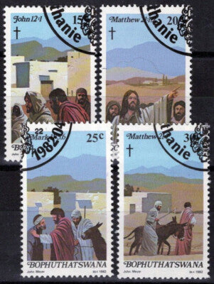 South Africa Bophuthatswana 88-91 CTO Easter Bible Apostles ZAYIX 092022S115M