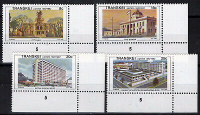 ZAYIX South Africa Transkei 113-116 MNH Architecture City Hall 092022S121M