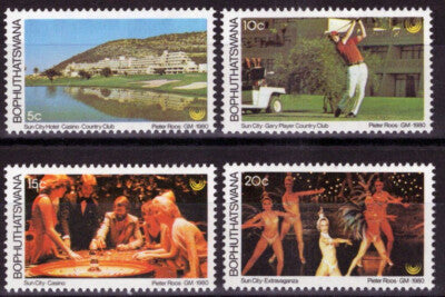 South Africa Bophuthatswana 64-67 MNH Tourism Casino Golf ZAYIX 092022S116M