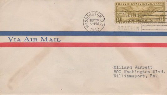 United States MP C17-12 FDC 1st USPS rubber stamp cachet ZAYIX 092323USF29