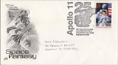 GULFPEX Station 25th Anniversary Apollo 11 Moon Landing 2841 ZAYIX 120622SM135