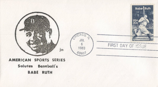 US 2046 FDC American Sports Series Salutes Babe Ruth ZAYIX 1024M0082