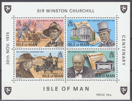 Isle of Man 51a MNH Winston Churchill Military ZAYIX 041322SM10M