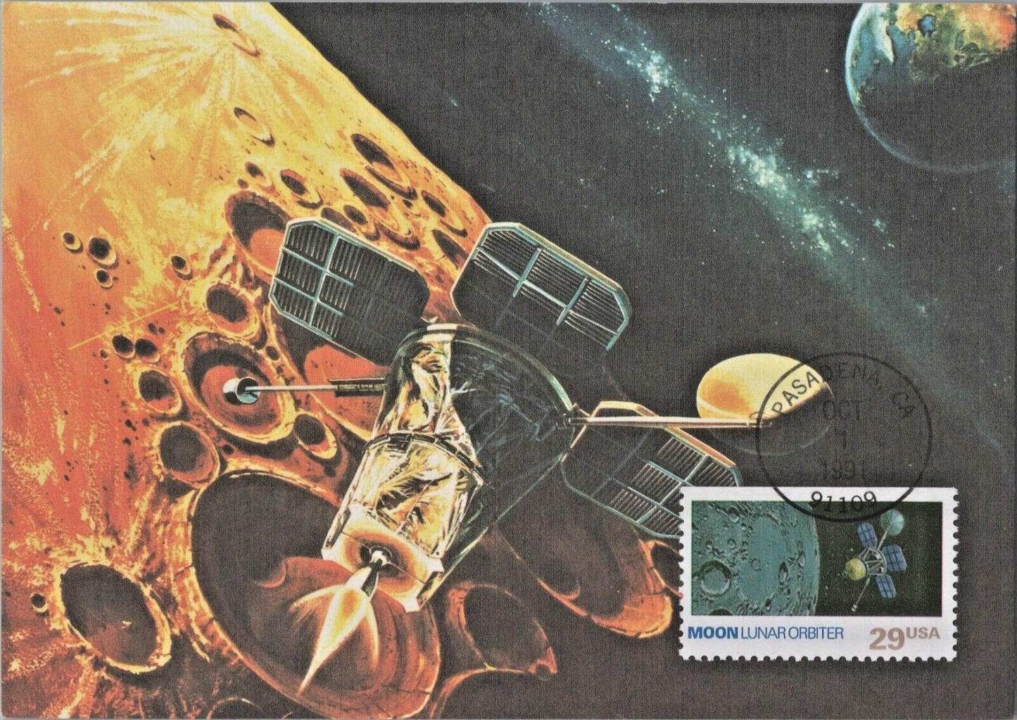 US 2568-2577 FDC Unicover Maximum Card Collection Solar System ZAYIX 061922SM66