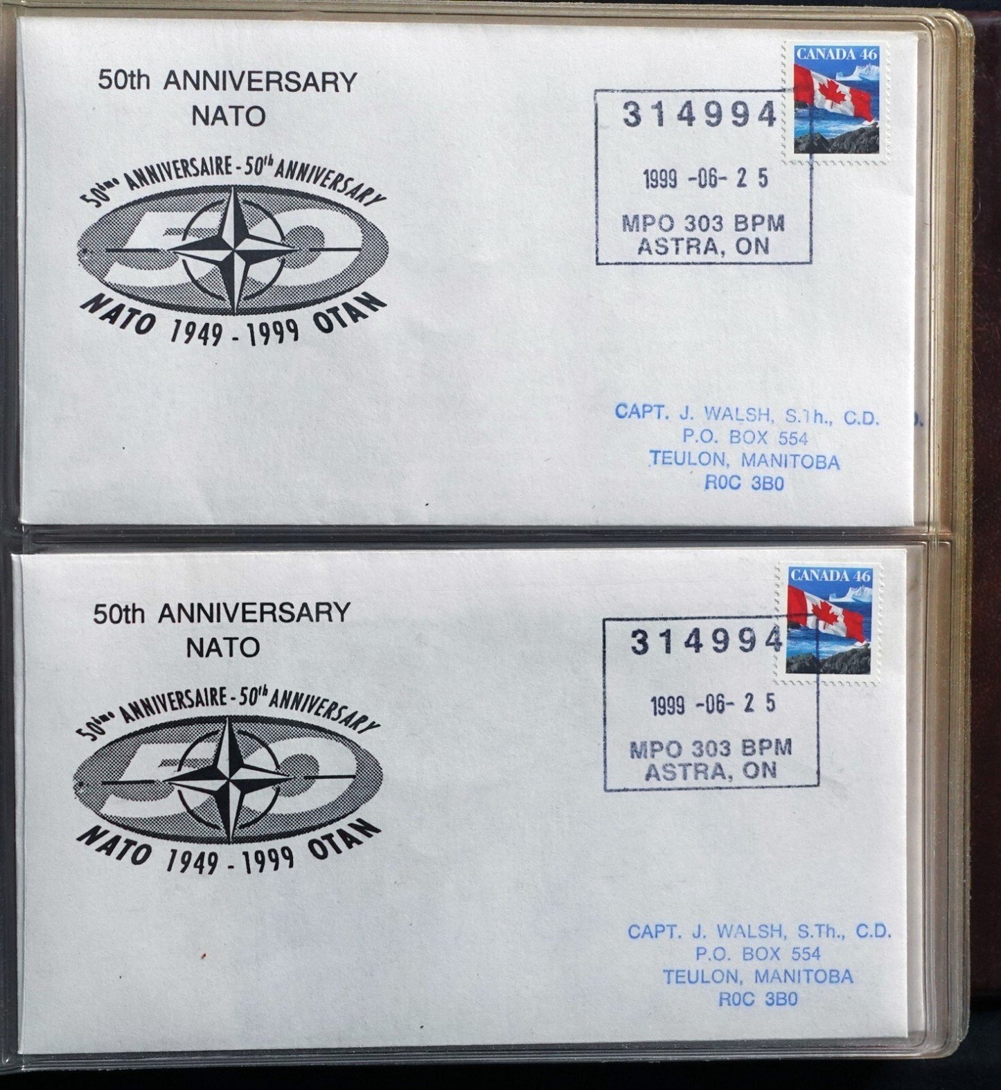 34 Military Theme Canada Covers VIDEO, WWII Anniversaries Collection MIL09 ZAYIX 050623MIL09