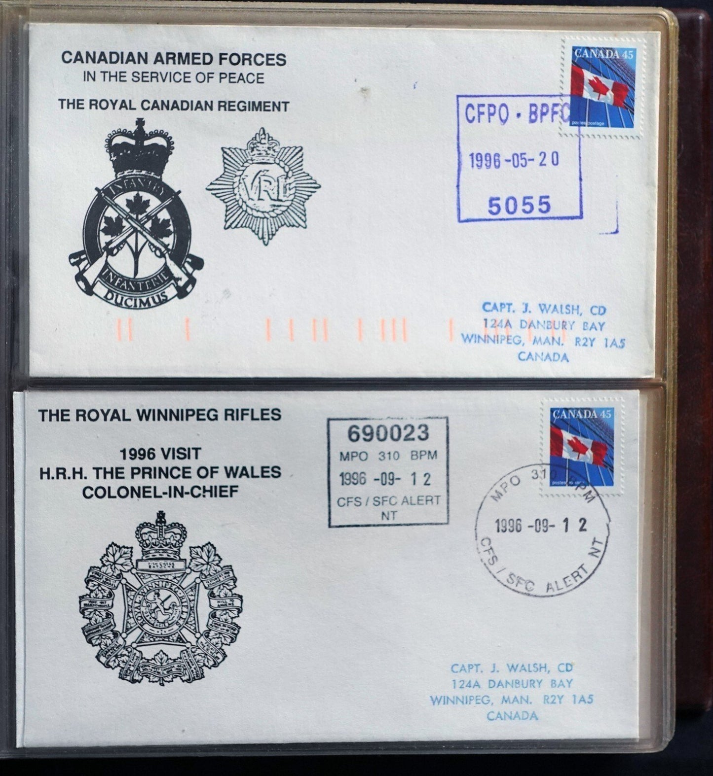 34 Military Theme Canada Covers VIDEO, WWII Anniversaries Collection MIL09 ZAYIX 050623MIL09