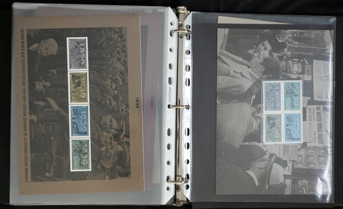 Canada World War II Military Thematic Collection Stamps/FDC ZAYIX 050623MIL12