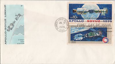 US 1570a FDC House of Farnam cachet Apollo-Soyuz Kennedy SC ZAYIX 061722SM77