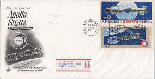 US 1570a Apollo-Soyuz Landing Event Cover San Francisco ZAYIX 120622SM169M