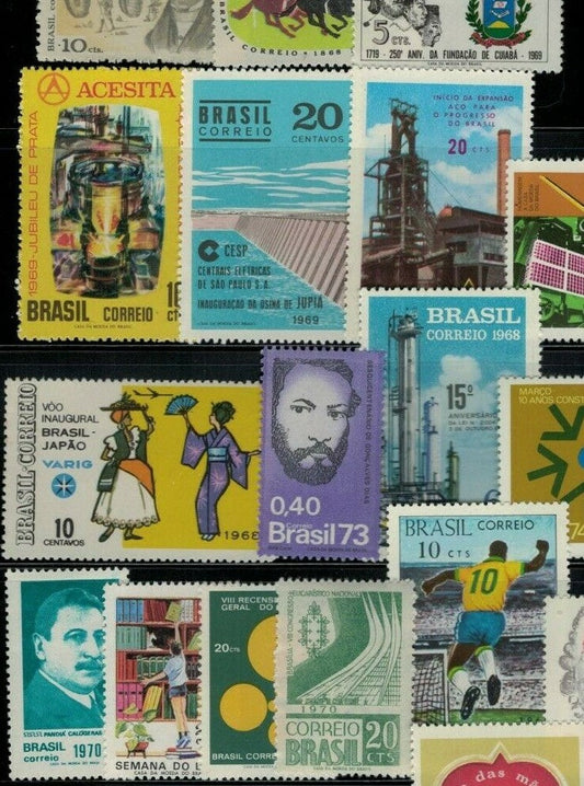 Brazil 56 Different MNH Stamps - Topicals - Commemoratives ZAYIX 021622SM13M