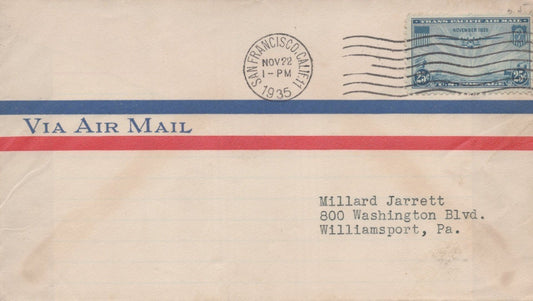United States C20 FDC San Francisco cancel Via Air Mail ZAYIX 092323USF33