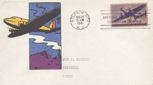 United States C27 FDC Cachet maker unknown, add-on ZAYIX 092323USF38