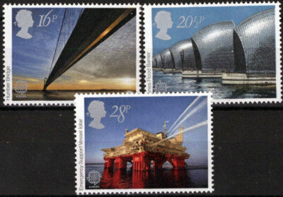 Great Britain 1019-1021 MNH Engineering Achievements Bridges ZAYIX 021423S10