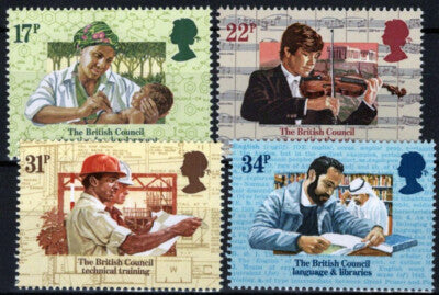 Great Britain 1067-1070 MNH Education Libraries Careers ZAYIX 021423S19