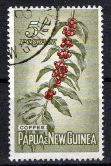 Papua New Guinea 146 Used Coffee Agriculture Zayix Stamps ZAYIX 0225S0407