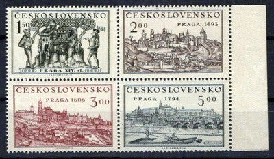 Czechoslovakia 429a MNH Architecture Prague Castle Zayix Stamps 0325S0239