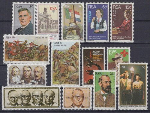 South Africa Collection MNH Military War Scouting Government ZAYIX 0224S0136