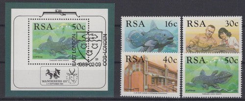 South Africa 762-765a MNH/CTO Marine Life Fish ZAYIX 0224S0145