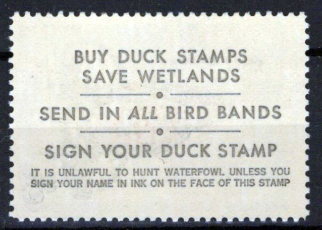 US RW45 MNH VF $5 Hooded Merganser Drake Duck Revenue Zayix Stamps 0225MAR0063