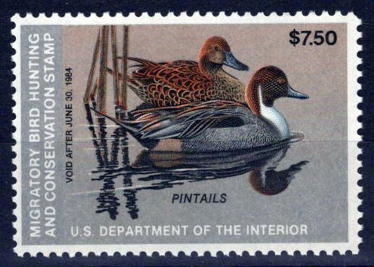 US RW50 MNH VF $7.50 Pintails Duck Revenue Zayix Stamps 0225MAR0068