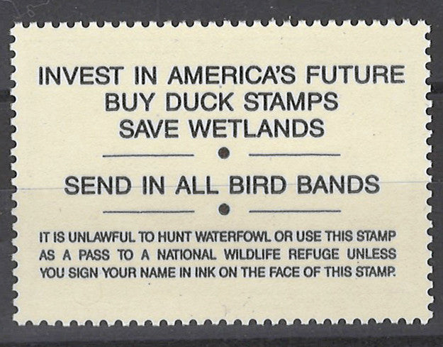US RW63 MNH VF $15 Surf Scoters Duck Revenue Zayix Stamps 0225MAR0081