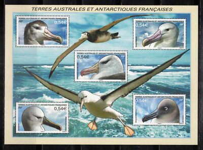 FSAT TAAF 385 MNH Birds Albatross Polar Antarctic Mini-Sheet ZAYIX FSA-L0021