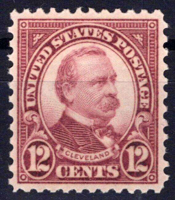 US 693 MNH VF/XF 12c Brown Violet Rotary Press Perf 11x10.5 ZAYIX