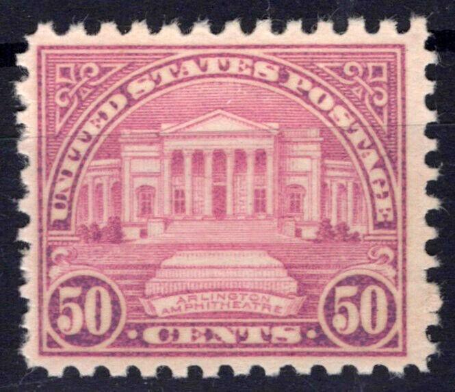 US 701 MNH VF 50c Lilac Rotary Press Perf 10.5x11 ZAYIX