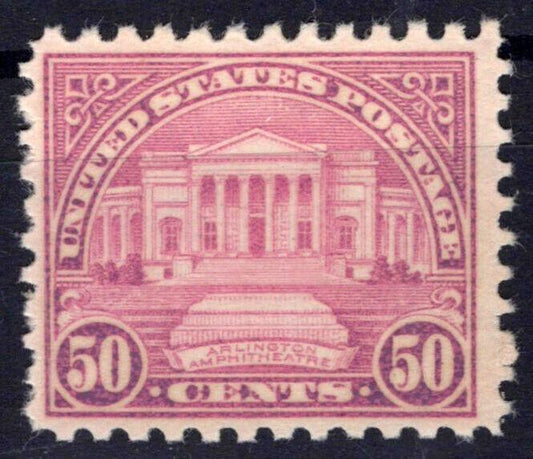 US 701 MNH VF 50c Lilac Rotary Press Perf 10.5x11 ZAYIX