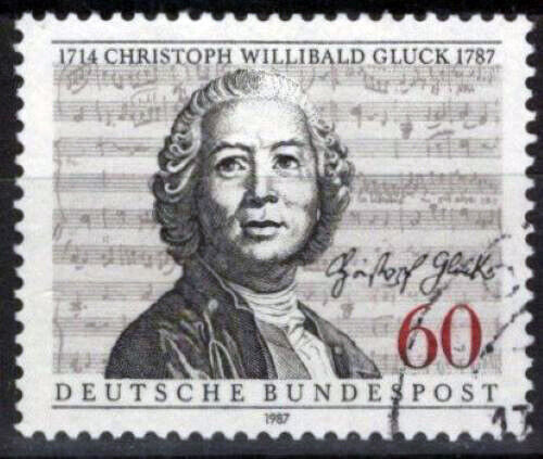 ZAYIX - Germany 1541 Used C.W. Gluck - Composer - Music 113022S100M